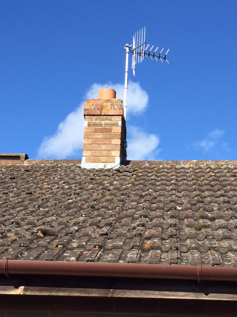 Replacing very old aerial in Evesham